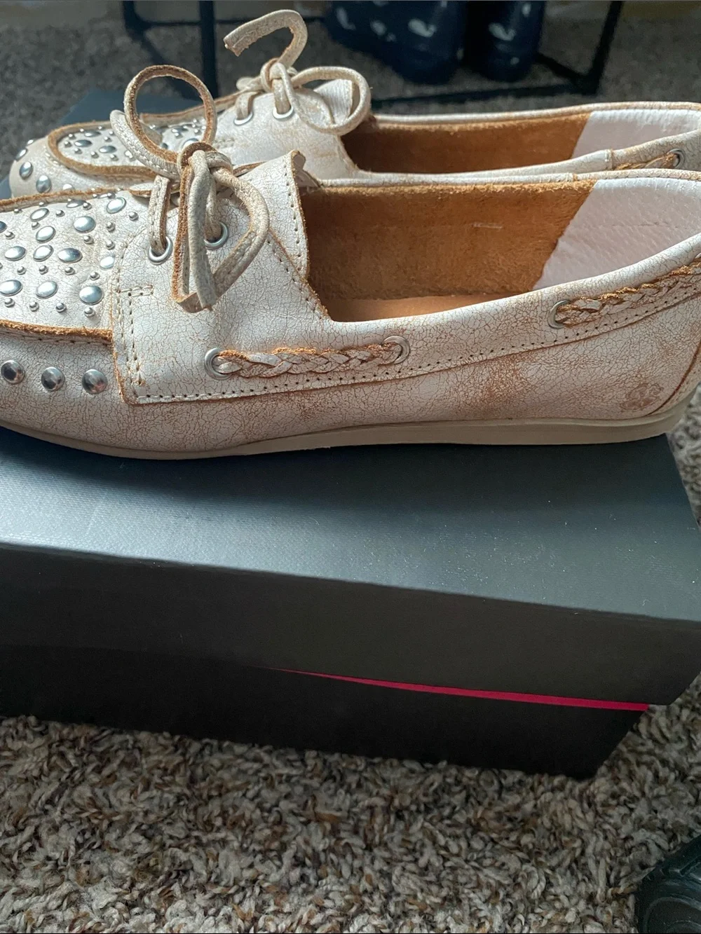 Lucky Brand metallic ivory